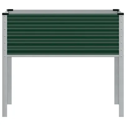 Jardinieră Grădină Oțel Verde - Livrare Gratuită