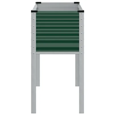 Jardinieră Grădină Oțel Verde - Livrare Gratuită