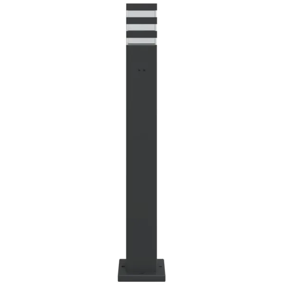Lampă Podea Exterioară cu Priză IP44, Aluminiu - Livrare Gratuită