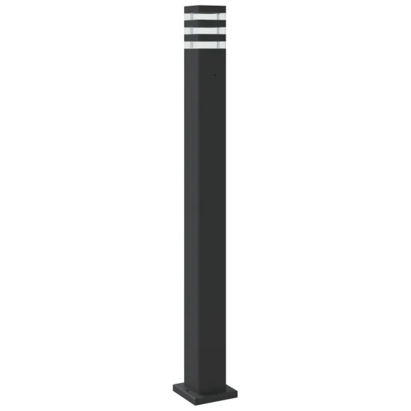 Lampă de podea exterior IP44, aluminiu negru - 110 cm Lampă de podea exterior IP44, aluminiu negru - 110 cm
