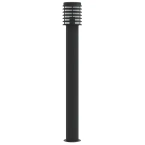 Lampă Exterioară Podea Negru Oțel Inoxidabil 110cm 2