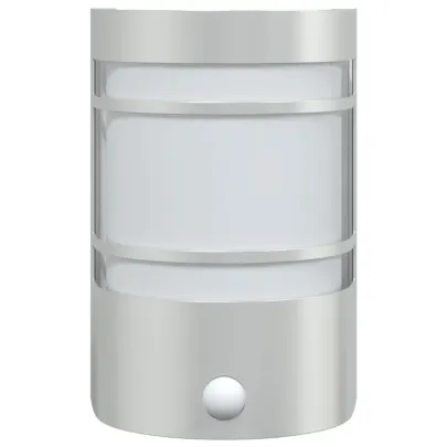 Lămpi Exterior cu Senzor Mișcare 2 buc - Oțel Inox IP44