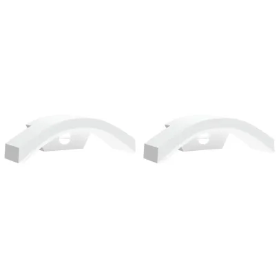 Lămpi LED Exterior cu Senzor Mișcare | 2 buc | Alb