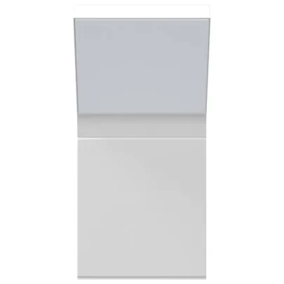 Lămpi LED Exterioare de Perete 2 bucăți - Alb, Aluminiu