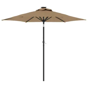 Umbrelă Soare Grădină Oțel - Protecție UV, 225x225 cm 2