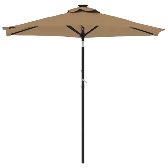 Umbrelă Soare Grădină Oțel - Protecție UV, 225x225 cm