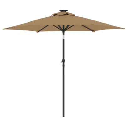 Umbrelă Soare Grădină Oțel - Protecție UV, 225x225 cm