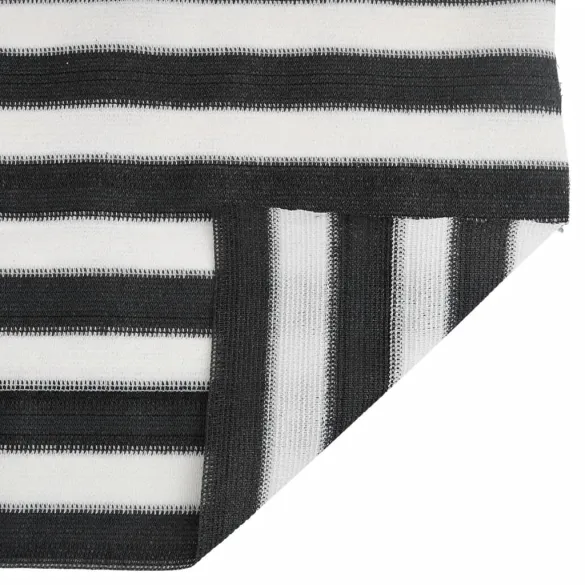 Plasă Protecție Intimitate Antracit/Alb 1,5x25m HDPE 150g/m²