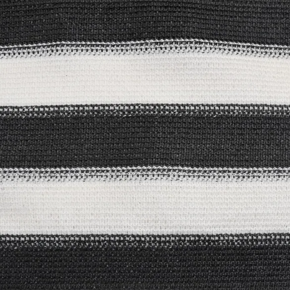 Plasă Protecție Intimitate Antracit/Alb 1,5x25m HDPE 150g/m²