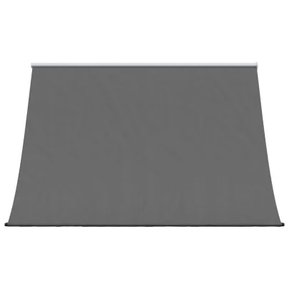 Copertină Retractabilă Antracit 250x150 cm - Țesătură și Oțel