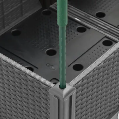 Jardinieră Grădină cu Spalier Gri - Plantare Verticală