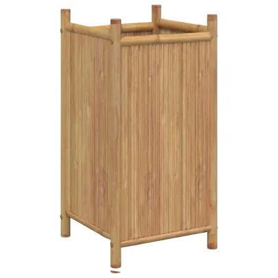 Jardinieră Bambus 40x40x80 cm - Livrare Gratuită