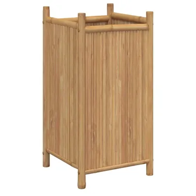 Jardinieră Bambus 40x40x80 cm - Livrare Gratuită
