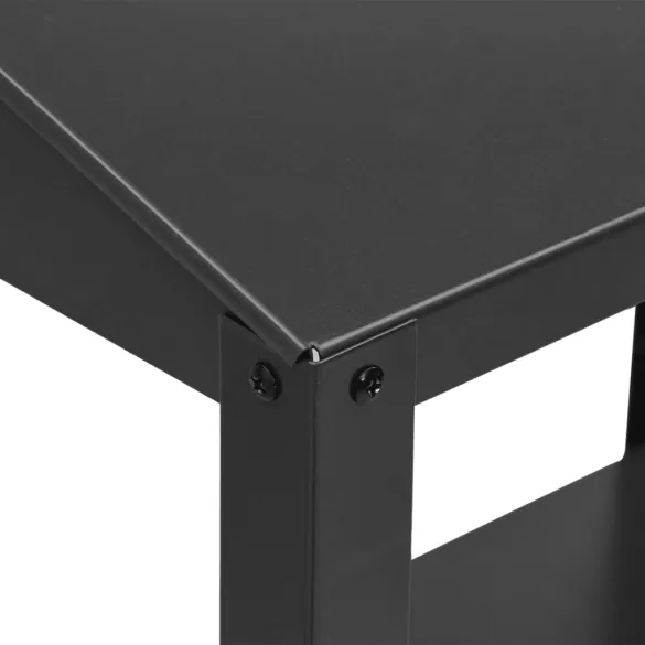 Suport Plante Antracit - Oțel Galvanizat, 100 cm | Livrare Gratuită