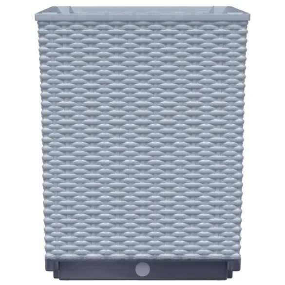 Jardiniere Gri Polipropilenă - Set 2 Bucăți - Livrare Gratuită