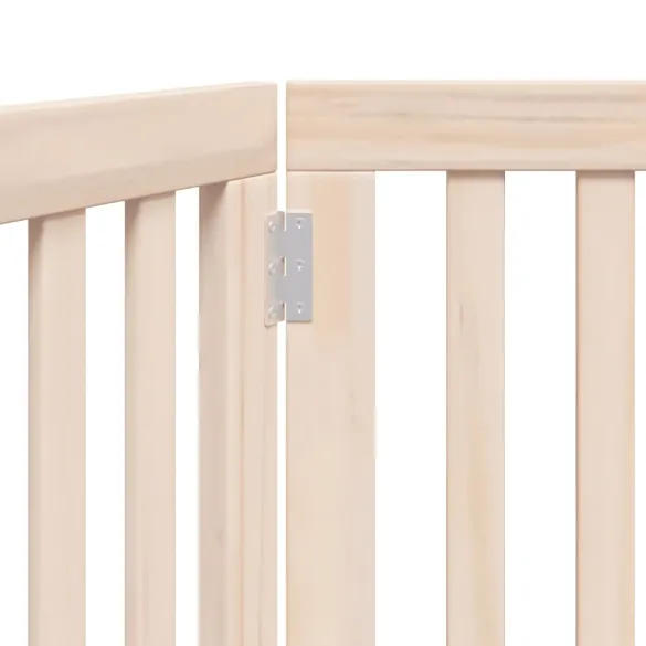 Poartă Pliabilă Câini - Lemn de Plop - 160 cm - Livrare Gratuită