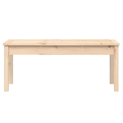 Bancă grădină lemn masiv pin | Livrare gratuită