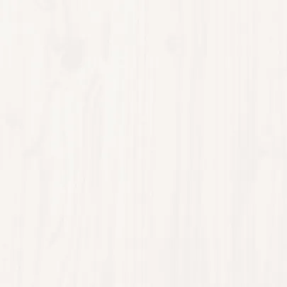 Jardinieră Grădină Albă din Lemn Masiv de Pin - 62x50x57 cm