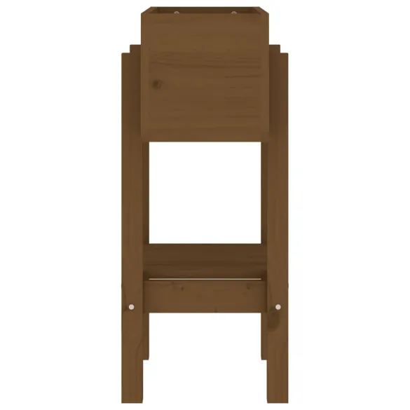 Jardinieră Grădină Lemn Masiv Pin - Maro Miere 62x30x69 cm