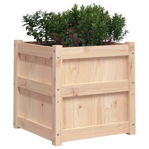 Jardiniere Lemn Pin 50x50x50 cm - Gratis Livrare