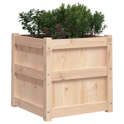 Jardiniere Lemn Pin 50x50x50 cm - Gratis Livrare