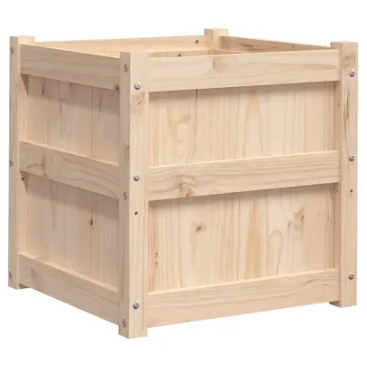 Jardiniere Lemn Pin 50x50x50 cm - Gratis Livrare