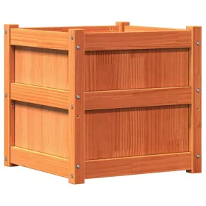 Jardinieră Grădină Lemn Masiv Pin - 50x50x50 cm 2