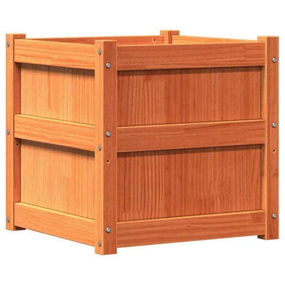 Jardinieră Grădină Lemn Masiv Pin - 50x50x50 cm