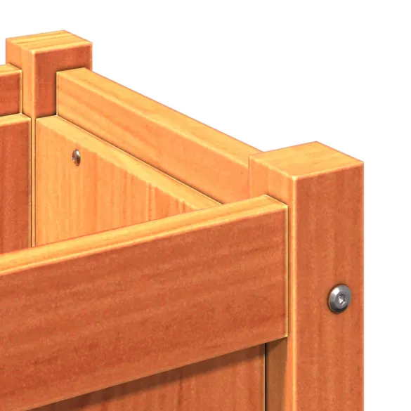 Jardinieră Grădină Lemn Masiv Pin - 50x50x50 cm