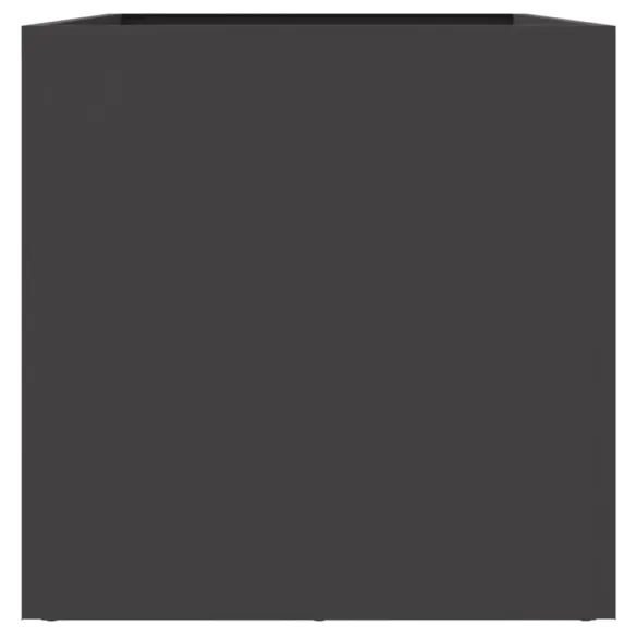 Jardinieră Oțel Negru pentru Grădină și Balcon