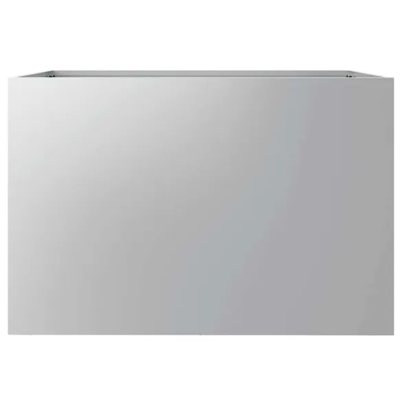 Jardinieră Argintiu Oțel Galvanizat 62x47x46 cm | Livrare Gratuită