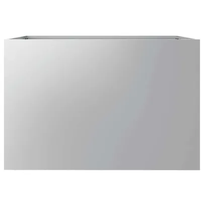 Jardinieră Argintiu Oțel Galvanizat 62x47x46 cm | Livrare Gratuită