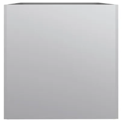 Jardinieră Argintiu Oțel Galvanizat 62x47x46 cm | Livrare Gratuită
