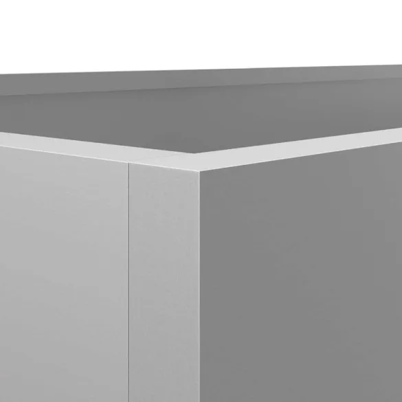 Jardinieră Argintiu Oțel Galvanizat 62x47x46 cm | Livrare Gratuită