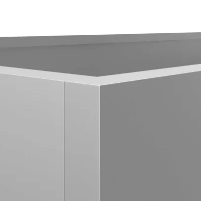 Jardinieră Argintiu Oțel Galvanizat 62x47x46 cm | Livrare Gratuită