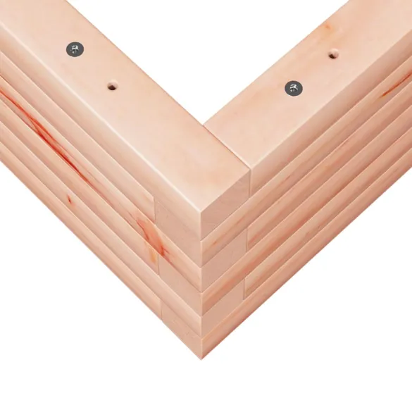 Jardinieră Lemn Masiv Douglas - 50x50x23 cm - Gratis