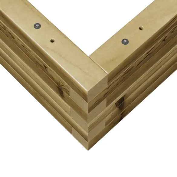 Jardinieră Lemn Pin 50x50x23 cm | Livrare Gratuită