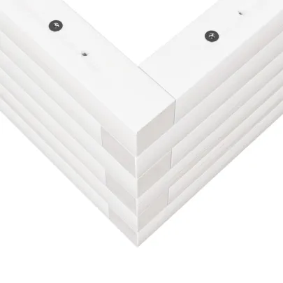 Jardinieră Grădină Albă - Lemn Masiv de Pin | Livrare Gratuită