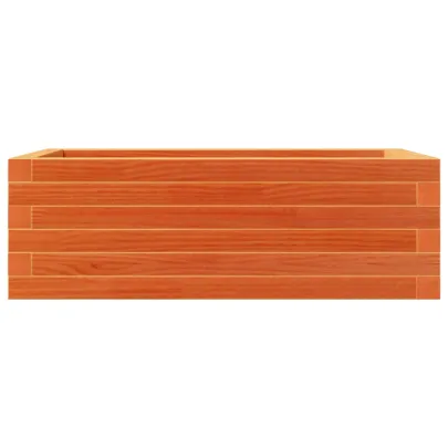 Jardinieră Grădină Lemn Masiv Pin - Maro Ceruit 70x40x23 cm