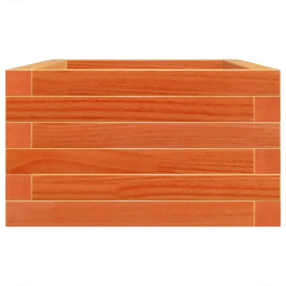 Jardinieră Grădină Lemn Masiv Pin - Maro Ceruit 70x40x23 cm