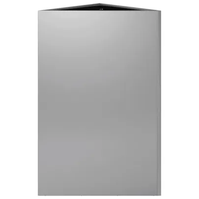 Jardinieră Grădină Triunghiulară - Oțel Galvanizat 50x43x75 cm