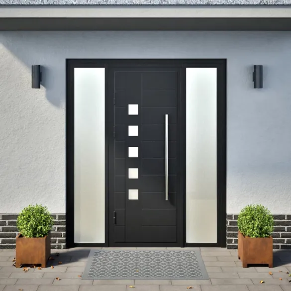 Jardiniere Oțel Intemperii 30x30x30 cm - 2 bucăți