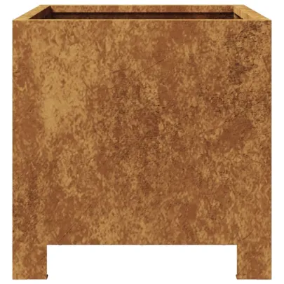 Jardiniere Oțel Intemperii 30x30x30 cm - 2 bucăți