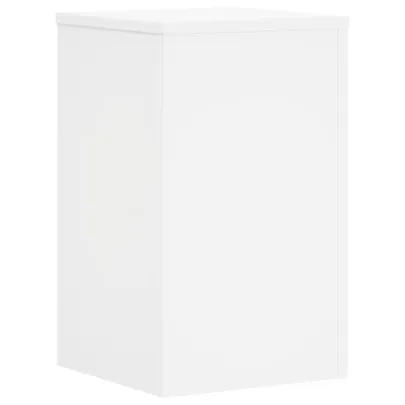 Suporturi Plante Lemn Alb - 2 bucăți - 30x30x50 cm