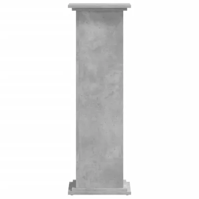 Suport Plante Gri Beton - Lemn Prelucrat 33x33x100cm