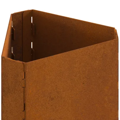 Vatră de foc exterior - Oțel Corten 50x43x52 cm