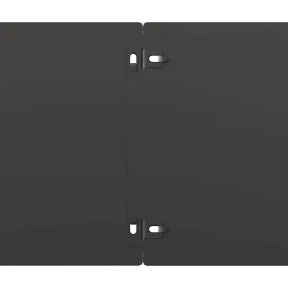 Borduri Gazon Oțel Laminat la Rece - 10 bucăți Negru