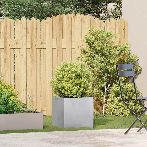 Jardinieră Oțel Galvanizat 40x40x40 cm - Livrare Gratuită