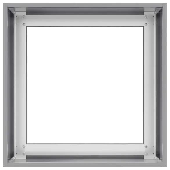 Jardinieră Oțel Galvanizat 40x40x40 cm - Livrare Gratuită