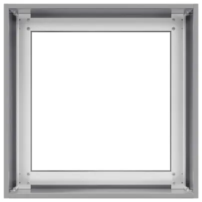 Jardinieră Oțel Galvanizat 40x40x40 cm - Livrare Gratuită